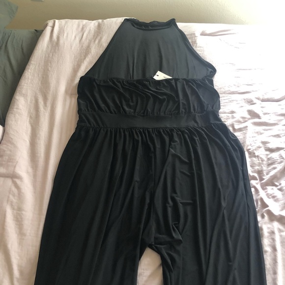 New w/ Tag, Plus Size One Piece Halter Bodysuit. - Picture 2 of 3